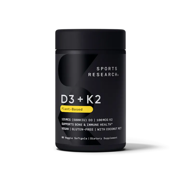 Vitamine D3 + K2 60 vegetarische softgels