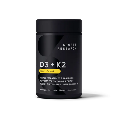 Vitamine D3 + K2 60 vegetarische softgels