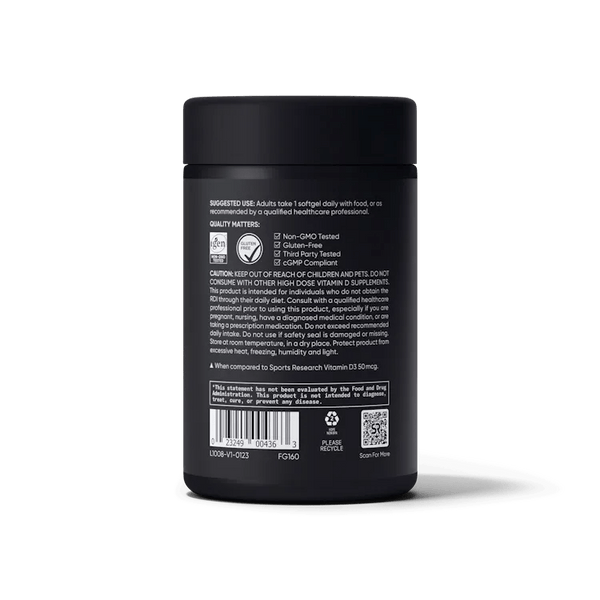 Vitamin D3 5000iu (360 softgels)