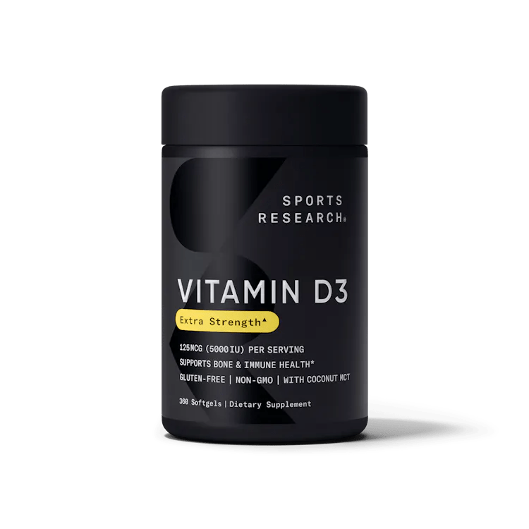 Vitamin D3 5000iu (360 softgels)