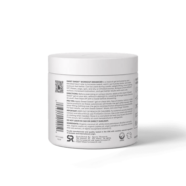 Sweet Sweat Gel Coconut XL 383gr - Sports Research Nederland
