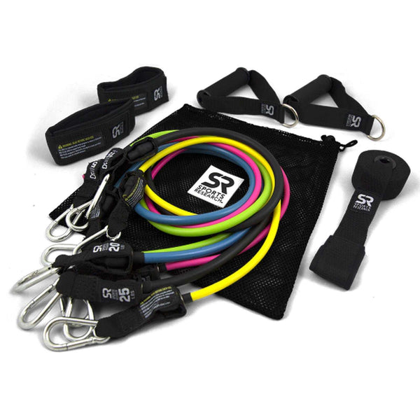 Resistance Bands - Set van 5 - Sports Research Nederland