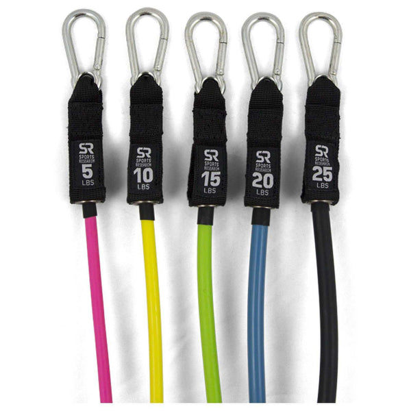 Resistance Bands - Set van 5 - Sports Research Nederland