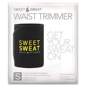 Sweet Sweat Waist Trimmer Geel - Sports Research Nederland