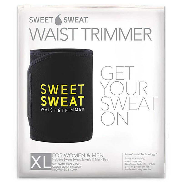 Sweet Sweat Waist Trimmer Geel - Sports Research Nederland