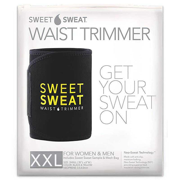 Sweet Sweat Waist Trimmer Geel - Sports Research Nederland