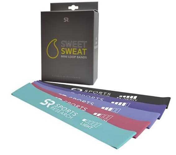 Mini Loop Bands, 5 Colour Variety Pack - Sports Research Nederland