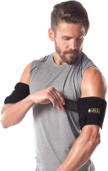 Sweet Sweat Arm Trimmers Yellow - Sports Research Nederland