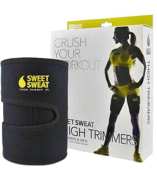 Sweet Sweat Thigh Trimmers Yellow - Sports Research Nederland