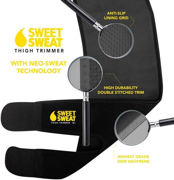 Sweet Sweat Thigh Trimmers Yellow - Sports Research Nederland