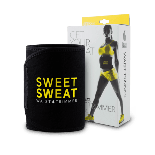 Sweet Sweat Waist Trimmer Yellow - Sports Research Nederland